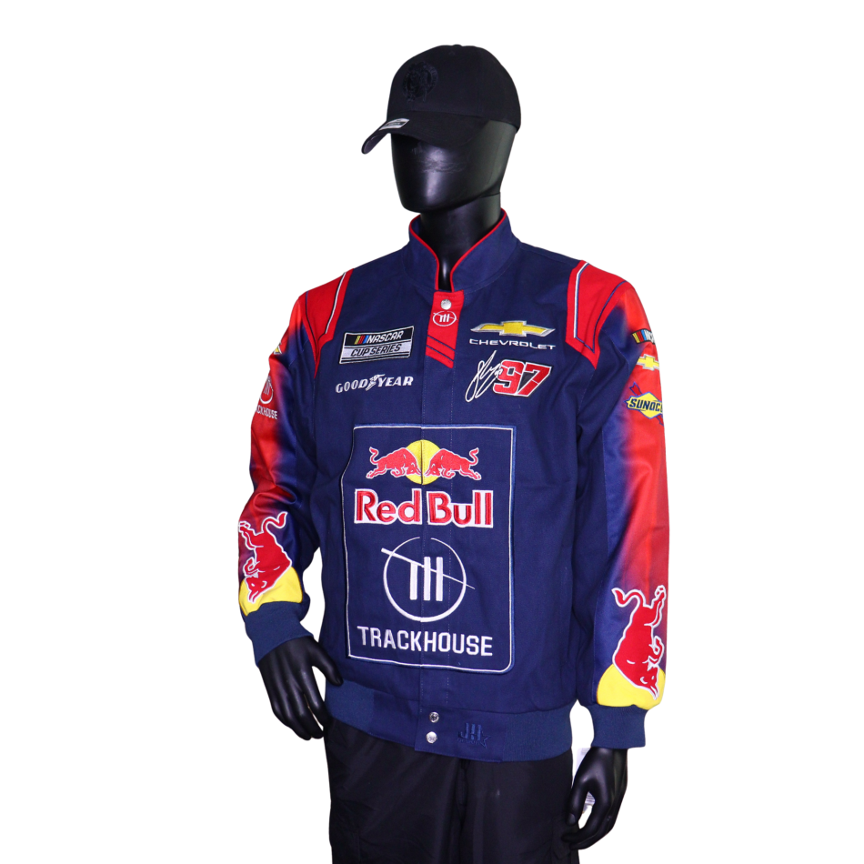 #97 Shane van Gisbergen - Trackhouse Red Bull Full-Snap Racing Jacke 2026